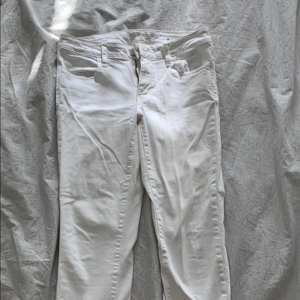 white skinny jeans